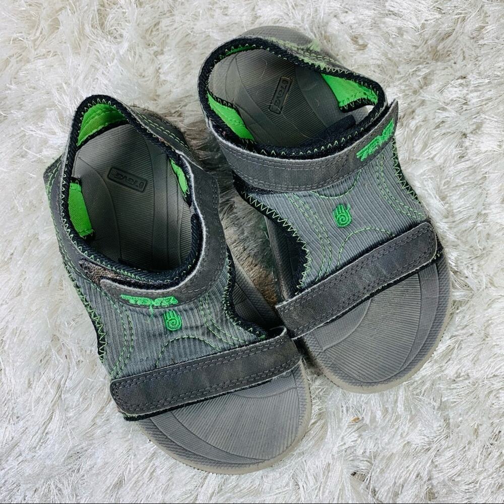 Teva Grey Green Kids Sandals ? Size 3